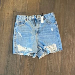 Topshop Moto Jean Shorts